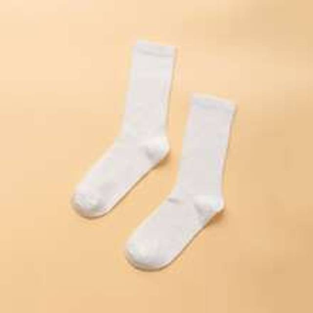 SHEIN 1 Pair Women&#39;s Casual/Business Ribbed Socks, Versatile For Daily Wear, Outdoor Walking, Traveling