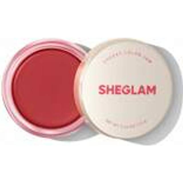 SHEGLAM Cheeky Color Jam-Rose Meadow 6 Shades Multi-Use Cream Blush Lip Cream Matte Highly Pigmented Natural Blush Powder Face Makeup RedÂ Blush Father&#39;s Day