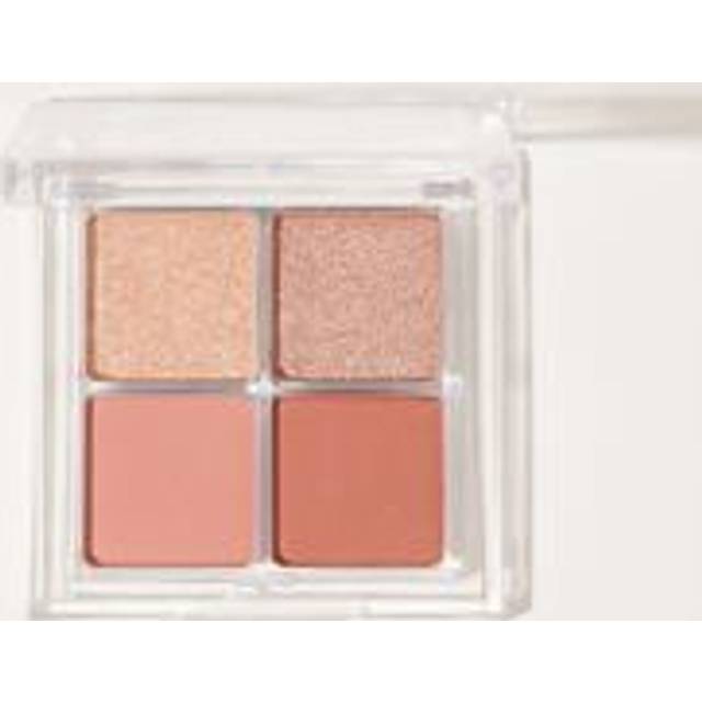 Cosmic Crystal Eyeshadow Quad-Charm School 4-Color Matt Glitter Eyeshadow Palette Rose Gold Warm Peach Brown LåNgvarig Ultra Pigmenterad SläT Blendabl - CharmSchool (En-Storlek)