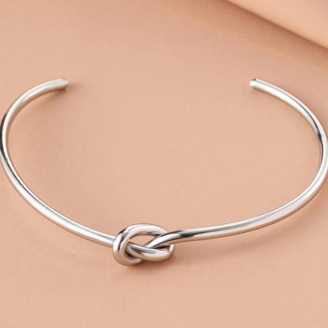 Aomogo Stainless Steel Bracelets Vintage Men&#39;s Fashion Woven Twist Texture Bangles For Women Jewelry Statement Streetwear Goth Gifts