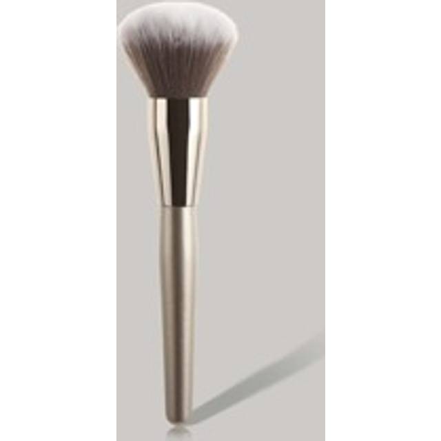 SHEIN 1pc Large Fluffy Champagne Gold Powder Makeup Brush