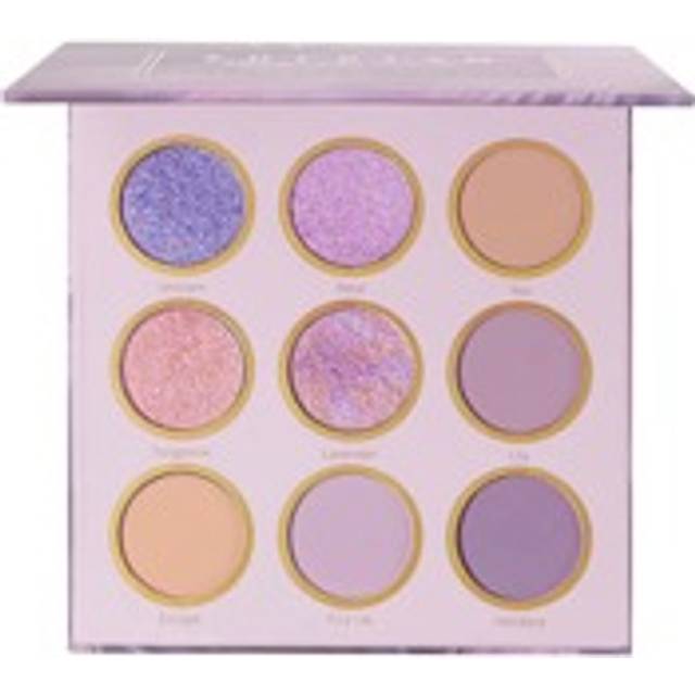 SHEGLAM Rhapsody Palette 9-Color Shimmer Matte Eyeshadow Palette Metallic Shine Satin Evenly Pigmented Smooth Blendable Cream Eyeshadow Eye Makeup Christmas P
