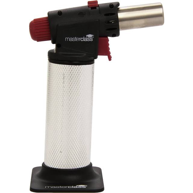MasterClass Deluxe Professional Cook's Blowtorch - Silver