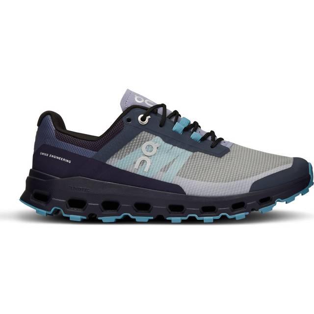On Cloudvista Women's Trail Running Shoes, UK 4.5 Navy/Wash - Blue/White