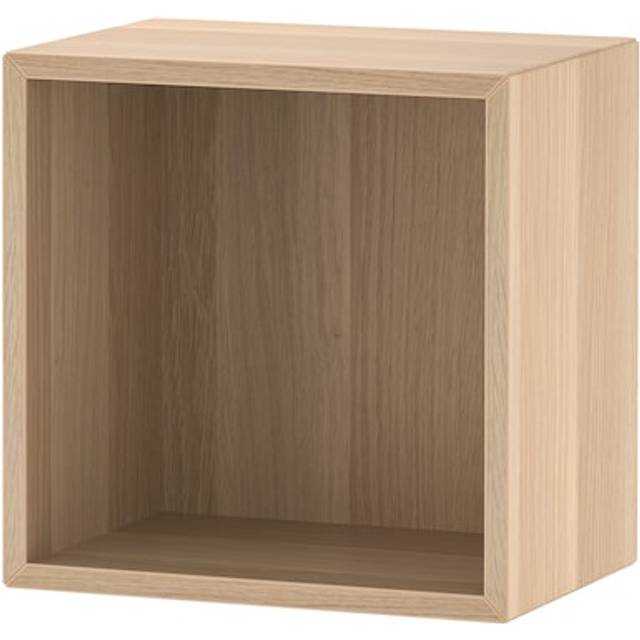 EKET Kubhylla, vitlaserad ekeffekt, 35x25x35 cm