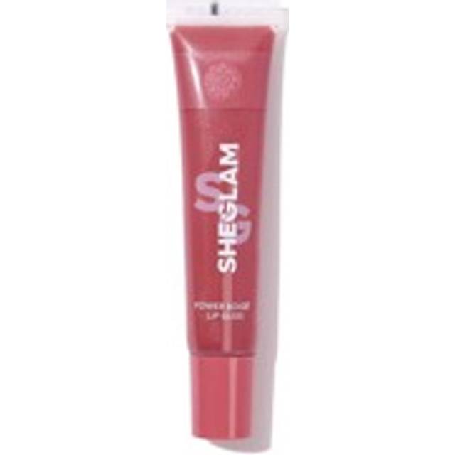 SHEGLAM Power Bouquet Lip Gloss -Power Petals Shiny Tinted Moisturizing Lip Gloss Plumping Non-Sticky Lip Oil Repairing Cherry Blossom Extract Lip Care Christ