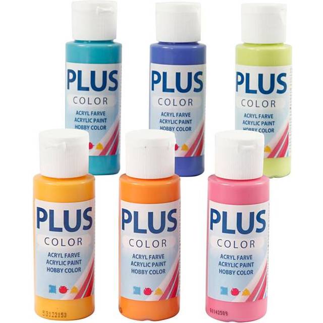 Hobbyfärg Plus Fun 6 x 60 ml