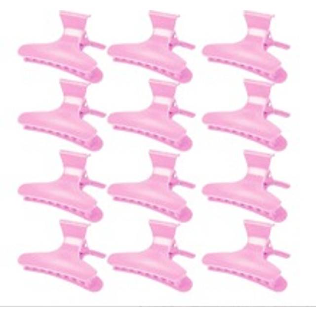 SHEIN Hair Clips, 12Pcs Hair Dye Clip Hair Diy Styling Tools Hair Clips For Styling,Hair Tools,Hair Products And Accessories For Barber Salon Beauty Travel