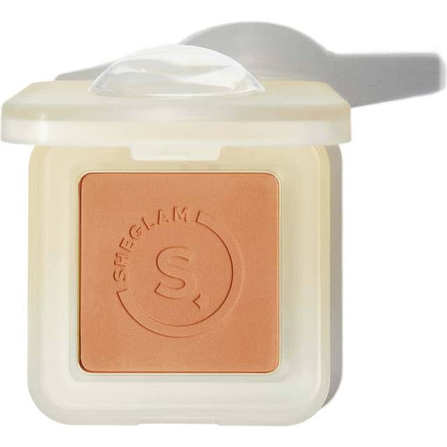 SHEGLAM Sunside Bronzer-Sunset Walk Powder Contour Long Wear Evenly Pigmented Neutral Warm Tone Bronzer Sculpting Natural Matte Face Makeup Contour & Bronzer