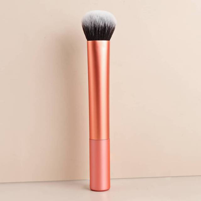SHEIN Foundation Brush, 1pc Minimalist Portable Multifunctional Makeup Brush For Cream, Powder & Liquid