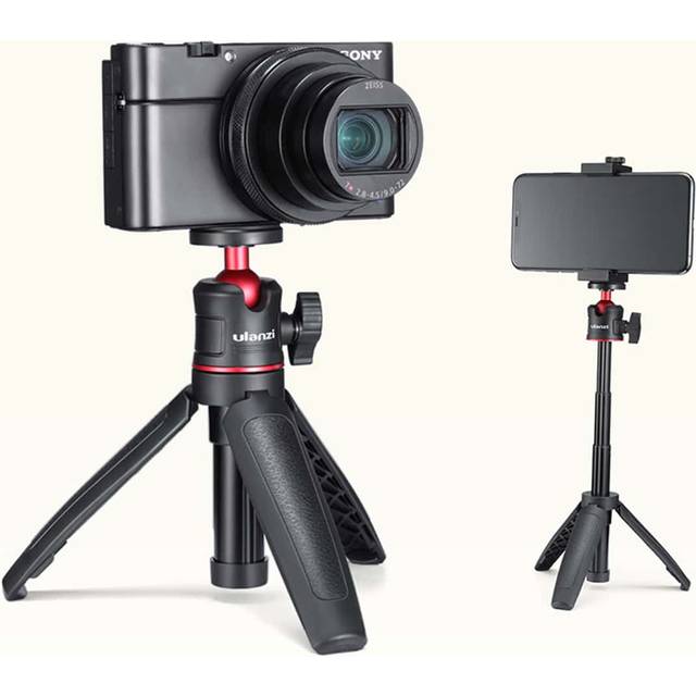 Ulanzi Ulanzi MT-08 DSLR SLR Phone Vlog Tripod KIT Cold Shoe Phone Mount Holder For Microphone LED Light Mini Tripod Compatible With IPhone 13
