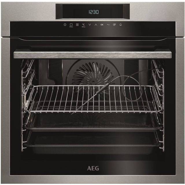 AEG BPE742320M - Stainless steel Built in Electric Single Oven - Pyrolytic cleaning - A+ energy