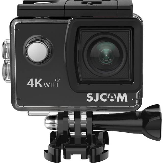 SJCAM SJ4000AIR 4K HD actionkamera med 2-tums IPS-skärm 16MP 170 grader vidvinkel 30m Vattentät svart