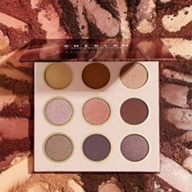 SHEGLAM Nude Beginnings Palette 9-Clolor Matte Shimmer Eyeshadow Palette Natural Nude Brown Long Lasting Soft Smooth Classic Styling Eyeshadow Christmas Gift