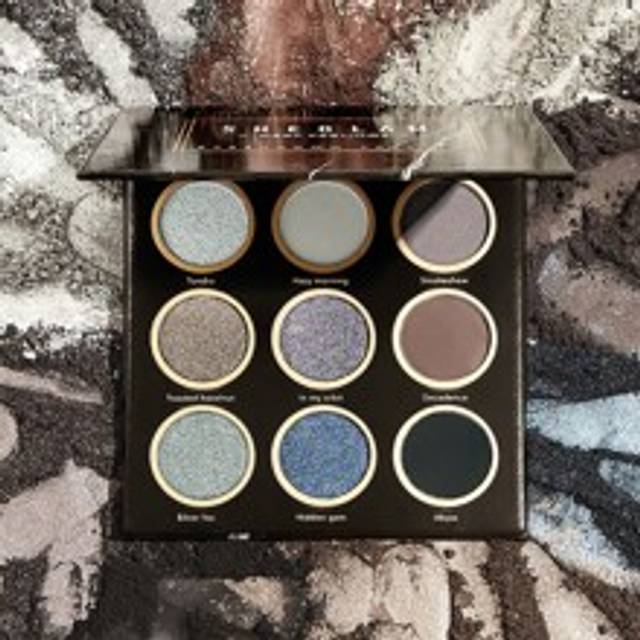 SHEGLAM Deep Feelings Palette 9-Clolor Metallic Matte Eyeshadow Palette Ultra Pigmented Long Lasting Soft Smooth Deep Styling Black Gray Eyeshadow Christmas G