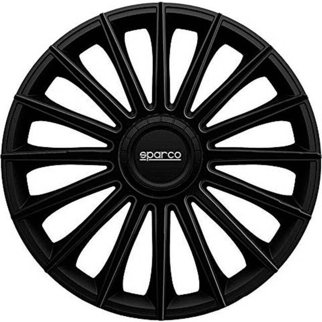 4Piece Sparco Navkapslar sat Treviso 15tums svart