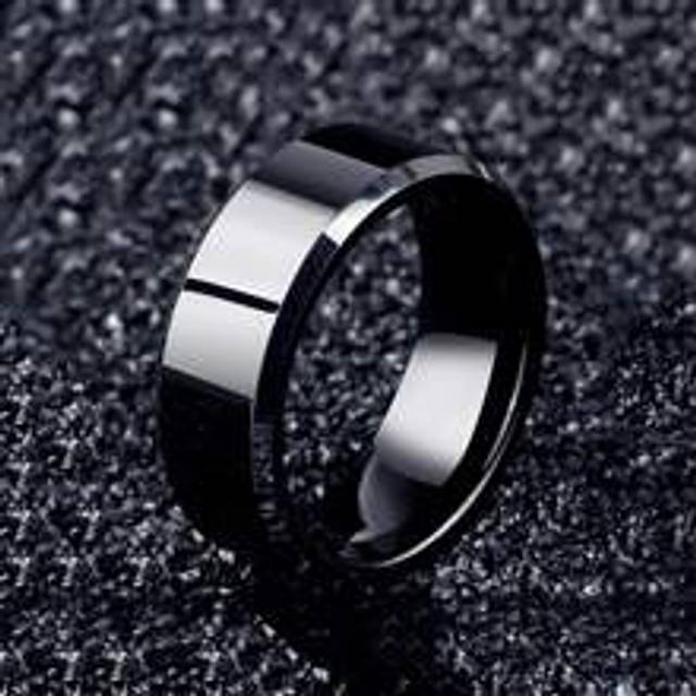 SHEIN Fashionable and Popular Men Minimalist Ring Stainless Steel for Jewelry Gift and for a Stylish Look