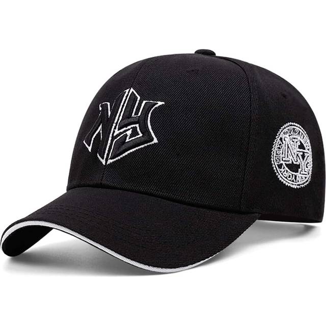 1 st Ny Letter Broderad Hip Hop Style Baseball Keps för män Street - Svart