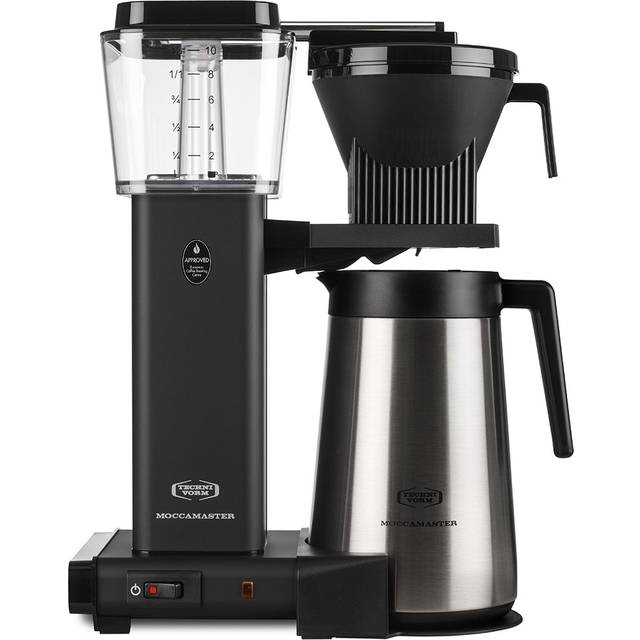 Moccamaster Auto Thermo kaffebryggare, matt svart