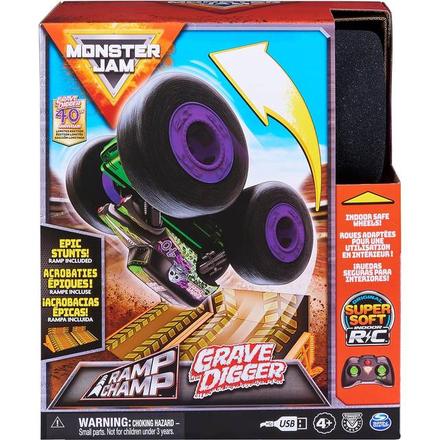 Monster Jam RC Ramp Champ - Grave Digger 1:16