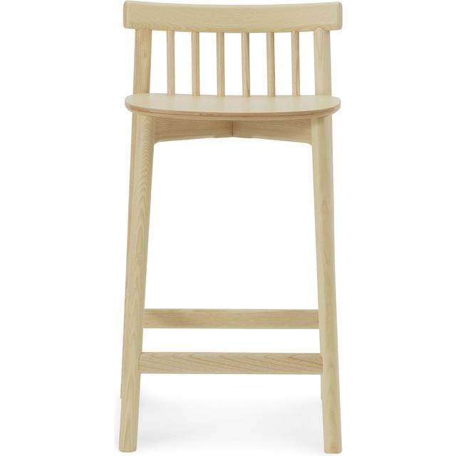 Normann Copenhagen - Pind Barstool 65 cm Ash - Barstolar &amp; barpallar - Simon Legald - Träfärgad - Trä