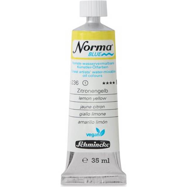 Schmincke Norma Blue Oljefärg 35 ml (Prisgrupp 1) 236 Lemon Yellow