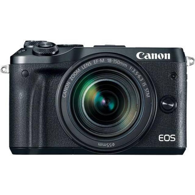 CANON EOS M6 Mark II Black + EF-M 18-150mm F3.5-6.3 IS STM Black