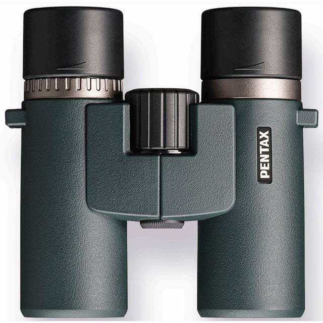 Ricoh Pentax AD 7x32 ED Binoculars with Waterproof Construction and 32mm Diameter Objective Lenses in Forest Green