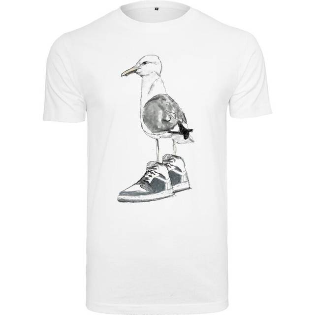 T-shirt Mister Tee Seagull Sneakers - Blanc - XS