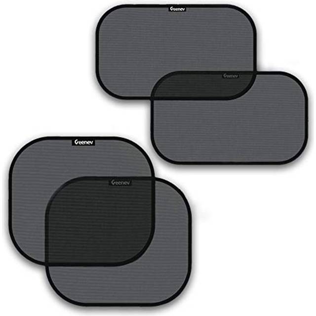 Car Sun Shades for Side and Rear Window (4 Pack) - Car Sunshade Protec