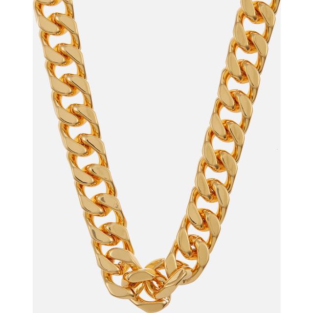 Crystal Haze Great Plain Jane Gold-Tone Necklace