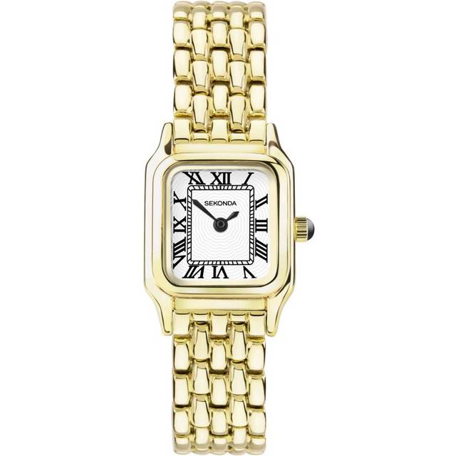 Sekonda Classic Monica 40144.27 - Dam - 20 mm - Analogt - Quartz - Mineralglas - Silver (12 mm)