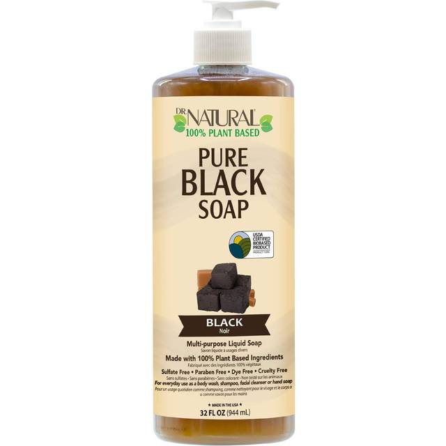 Dr. Natural Liquid Black Soap 32 fl oz