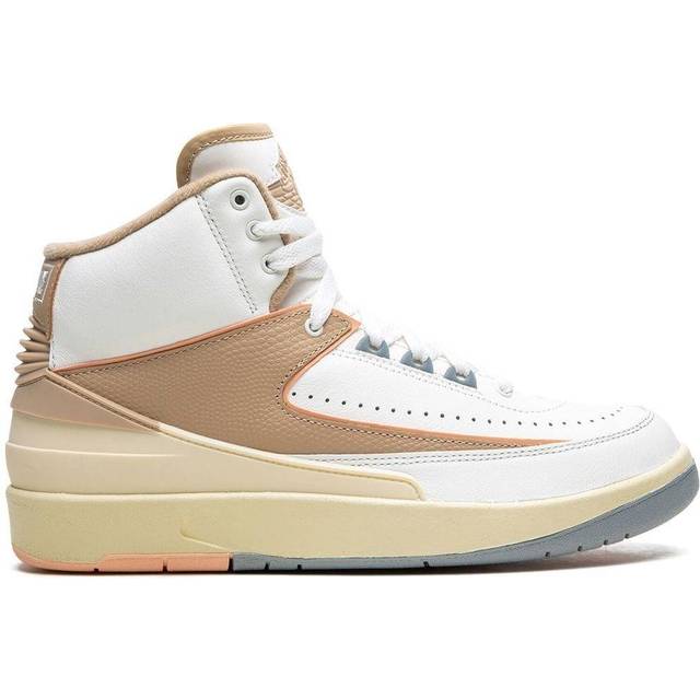 Air Jordan 2 Retro Sunset Haze Women Sneakers White Sail Desert DX4400-118 37.5