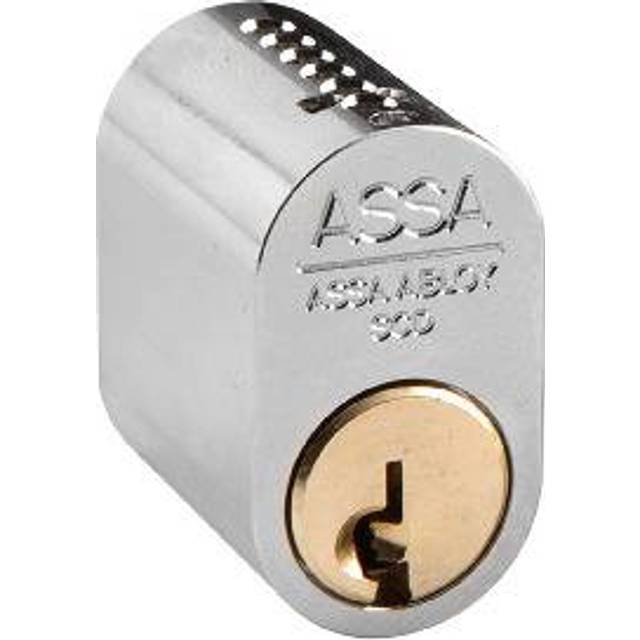 Cylinder 1201 LL mattkrom (2 Cylindrar 5 nycklar)