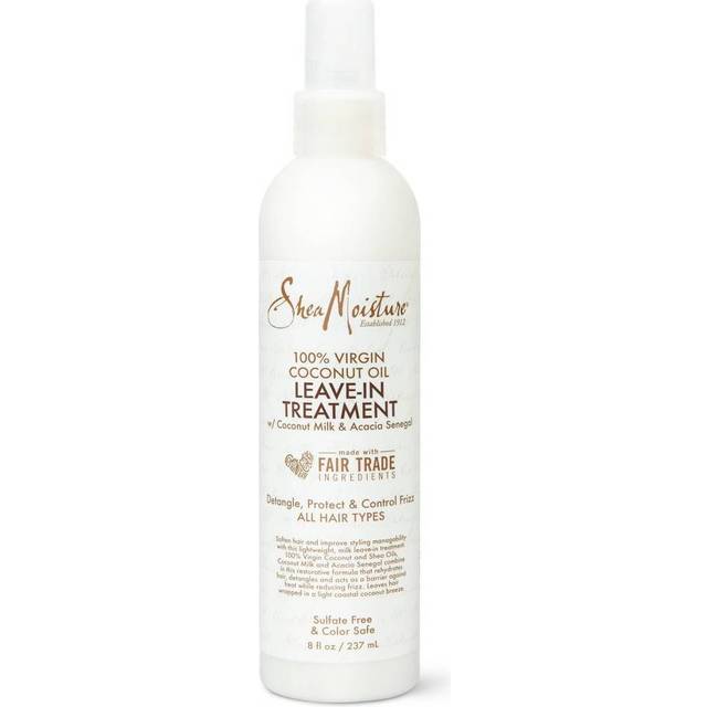 SheaMoisture 100% Virgin Coconut Oil Daily Hydration Leave-In Treatment for All Hair Types 8 fl oz