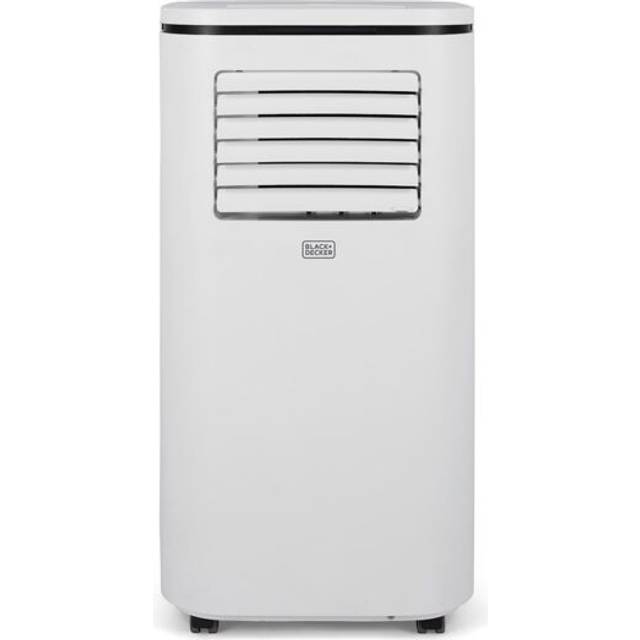 BLACK+DECKER BXAC40011GB Portable 4-in-1 Air Conditioner with 24-Hour Timer, Remote Control, 12,000 BTU, White