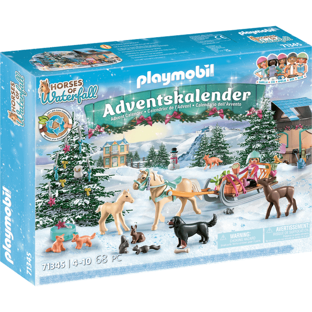 Playmobil Horses of Waterfall julkalender: Slädfärd i juletid 71345
