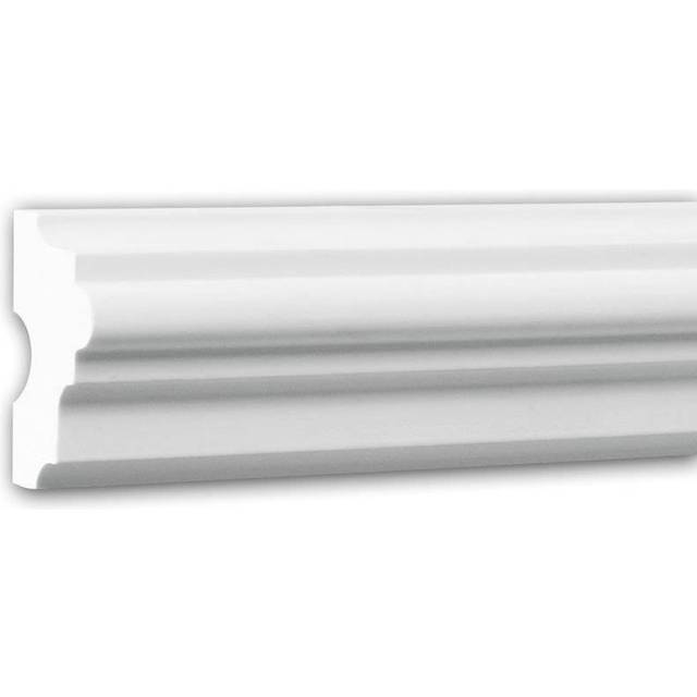 Profhome 151304 Panel Moulding Dado Rail Decorative Moulding Frieze Moulding 2 m