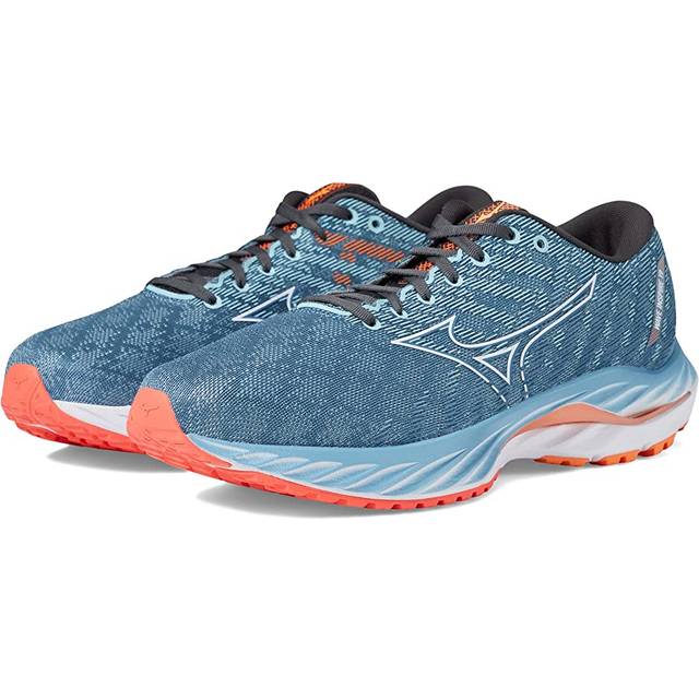 Mizuno herr Wave Inspire 19, Provinsiell blå-vit, 42.5 EU bred