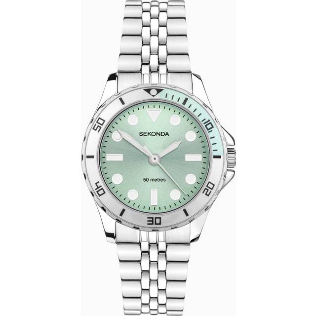 Sekonda Dive Balearic Green Dial Watch 40565