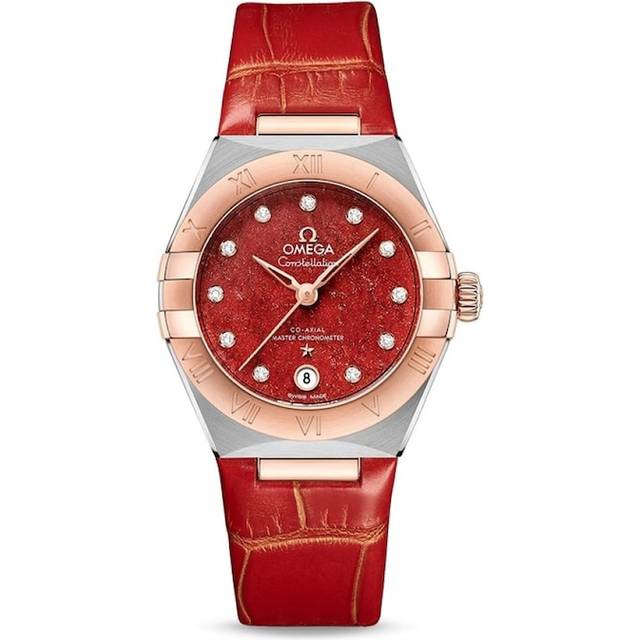 OMEGA Constellation 29mm 18K Sedna Gold Co-Axial Master Chronometer Ladies Watch
