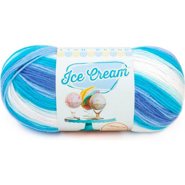 Lion Brand Ice Cream Yarn-Blue Moon