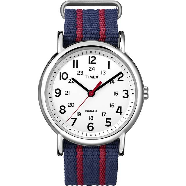 Timex Unisex Easy Reader Weekender Indiglo Watch T2N747