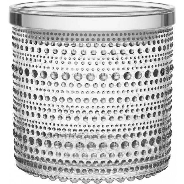 Iittala Kastehelmi burk stor klar - Transparent