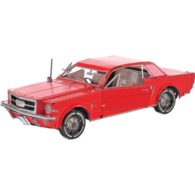 Fascinations Metal Earth 1965 Ford Mustang Red 3D Metal Model Kit