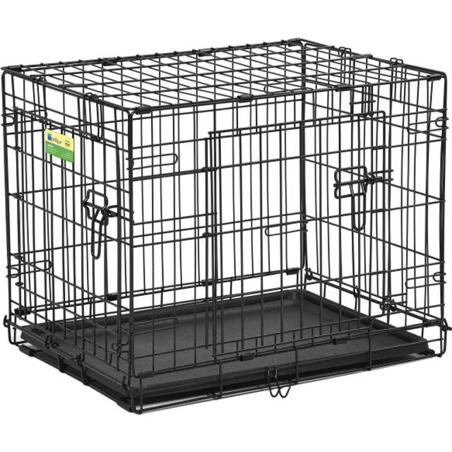 Midwest Contour Hundbur Galler Svart (42")