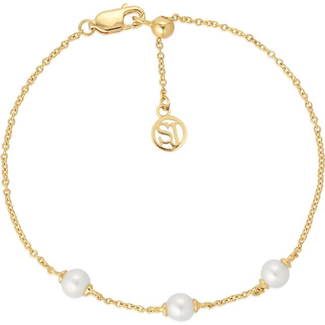Freshwater Pearls Padua Tre Bracelet SJ-B22225-P-YG