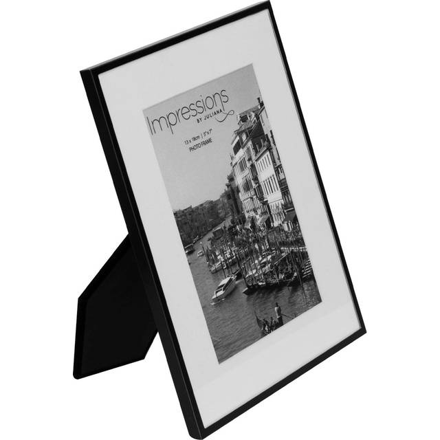 Widdop Matt Black 5 x 7 Metal Photo Frame