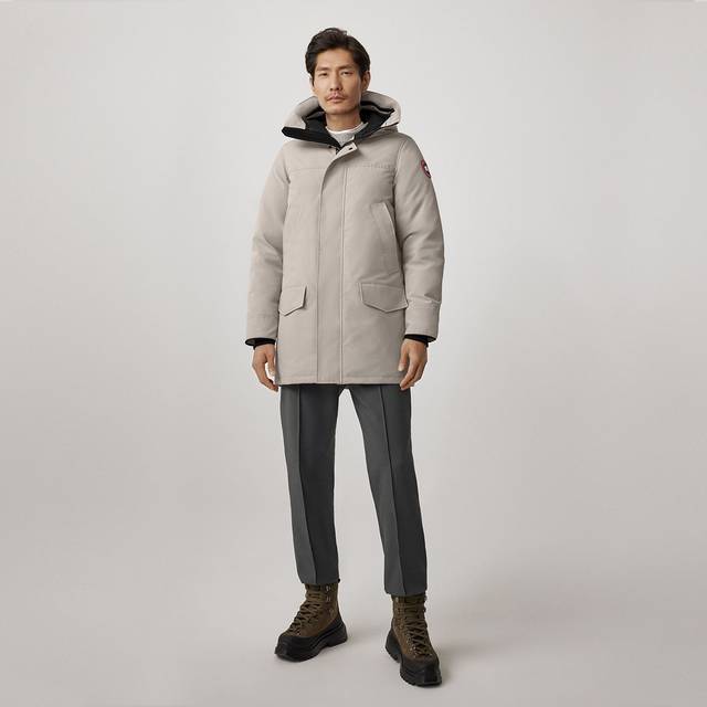 Canada Goose Langford Parka (Men, Limestone, M) (M)